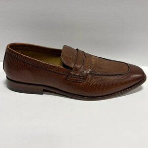 Steve Madden Men’s Ancher Cognac Penny Loafers, Size 10 M